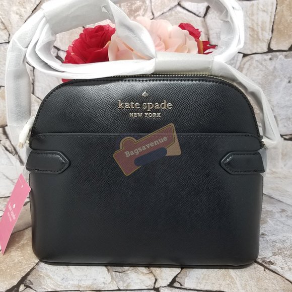 Dome Crossbody Staci Black Zipper Kate Spade - Picture 5 of 13